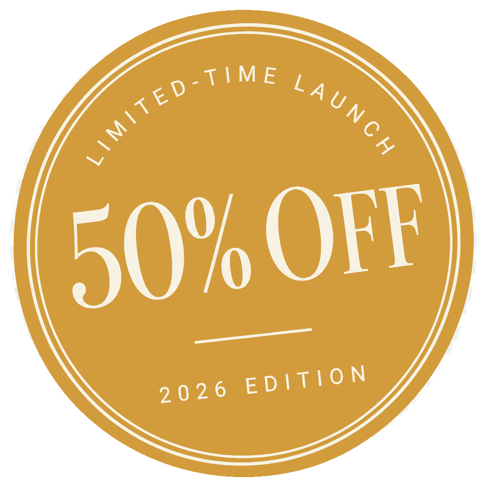 50% off launch pricing